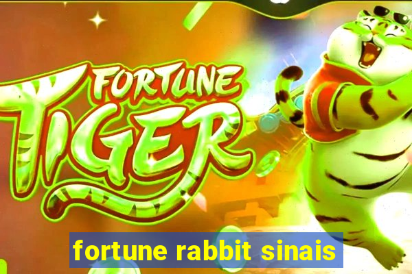 fortune rabbit sinais